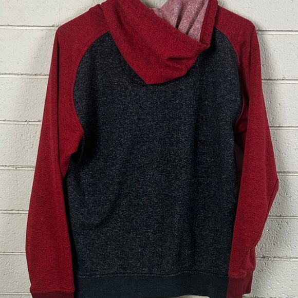 GM Chevrolet Red Gray Wing Horse Power Car Hoodie size M - Picture 6 of 8